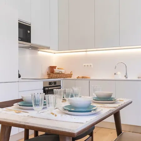 아파트 Charming 2 Bedroom In Baixa Chiado
